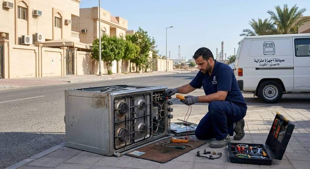 فني تصليح طباخات الاحمدي بالكويت