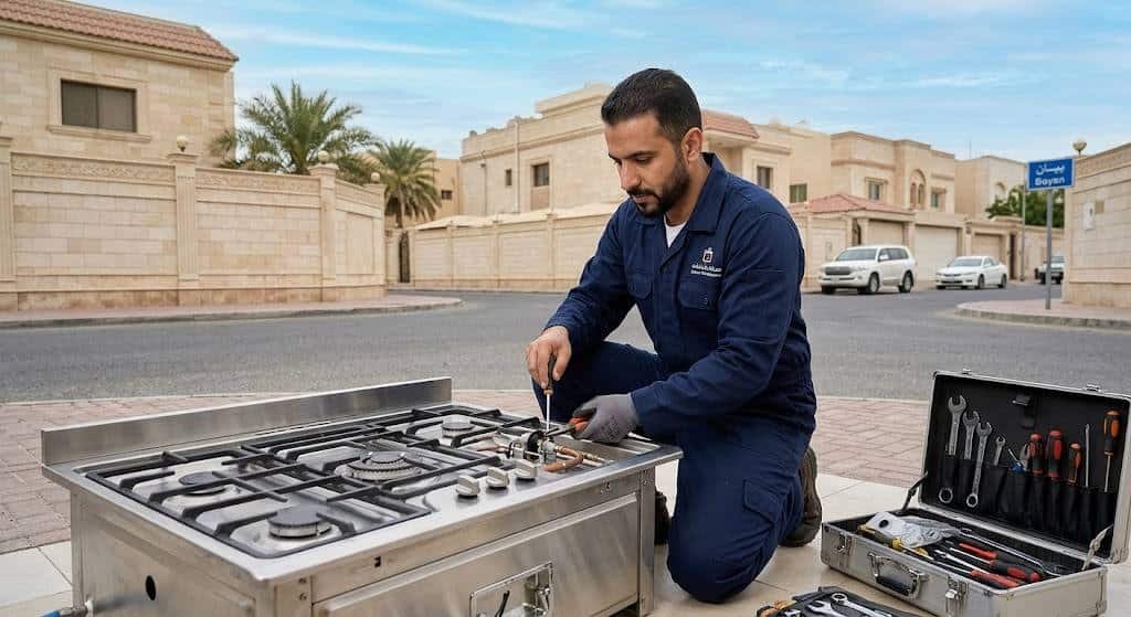 فني تصليح طباخات ببيان
