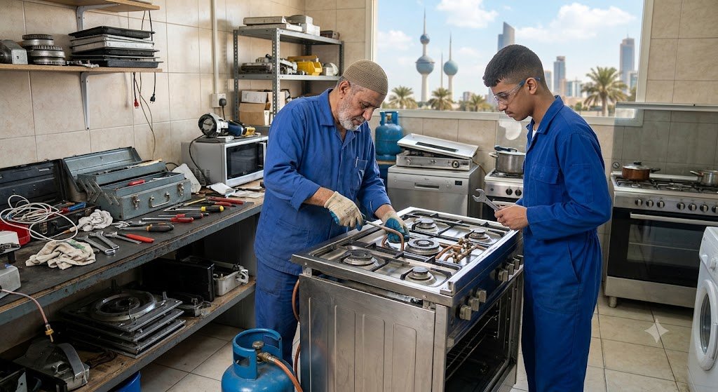فني تصليح الطباخات السالمية بالكويت لتقديم أفضل خدمات صيانة وإصلاح الطباخات والأفران باحترافية وجودة عالية