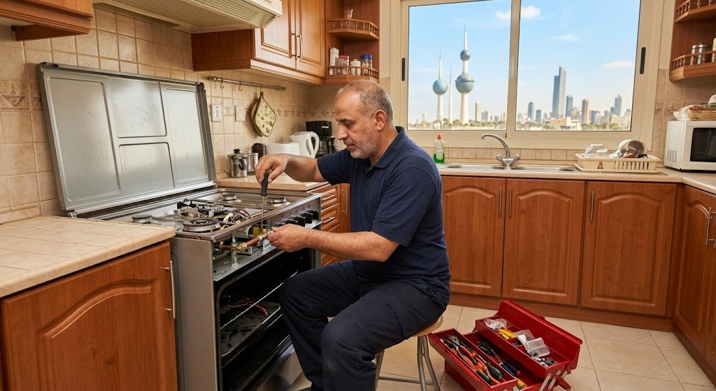 فني تصليح الطباخات السره بالكويت لتقديم أفضل خدمات صيانة الأفران والبوتاجازات باحترافية